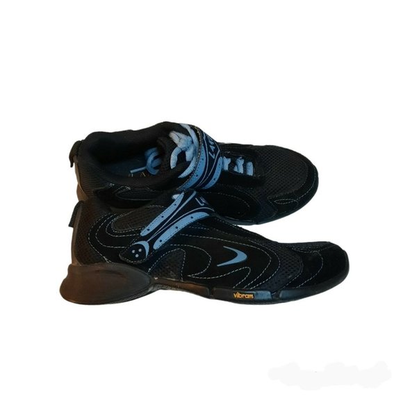 Lake Cycle Womens Vibram Shoes w/Shimano smsh56 Cleat Set 8 Black/Blue - Picture 1 of 10